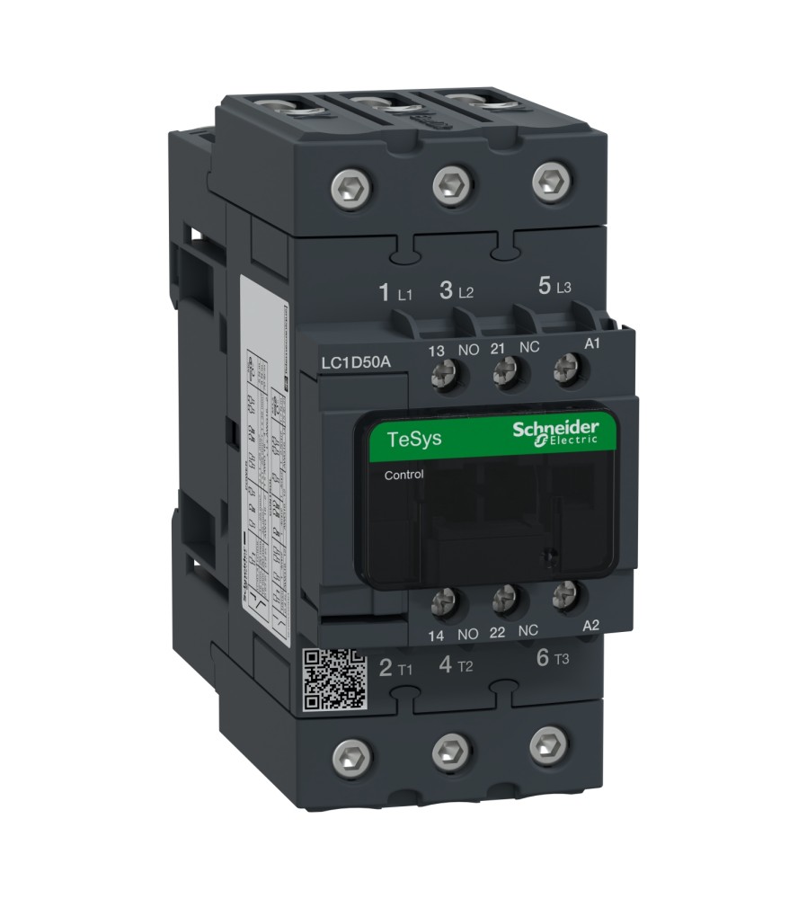 3P stycznik Everlink  AC3 440V 50A cewka 24V AC 50/60Hz