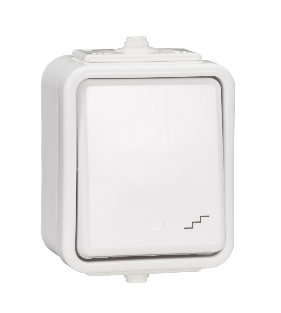 Łącznik schodowy biały