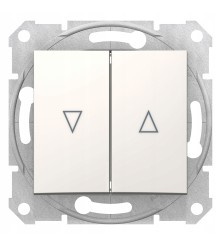 Schneider Włącznik żaluzjowy kremowy