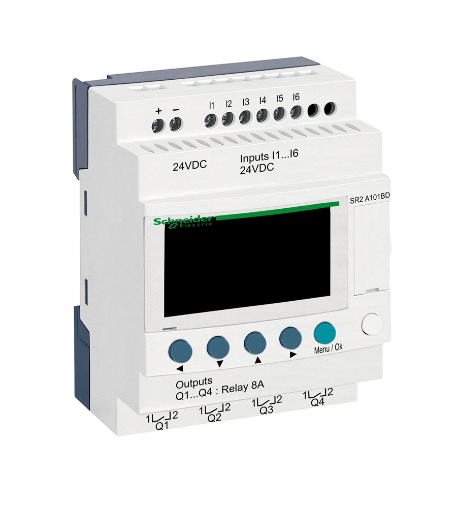ZELIO LOGIC 6WE_D/4WY_P 24VDC