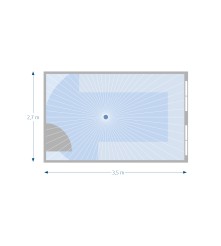 PIRA T8 DE Pasywny czujnik ruchu i obecności PIR Theben