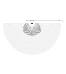 PIRA TO AP Zewnętrzny pasywny czujnik ruchu PIR Thebenu