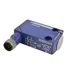 Korpus metalowy, 1NC+1NO, snap action, złącze M12 męskie 5-pins