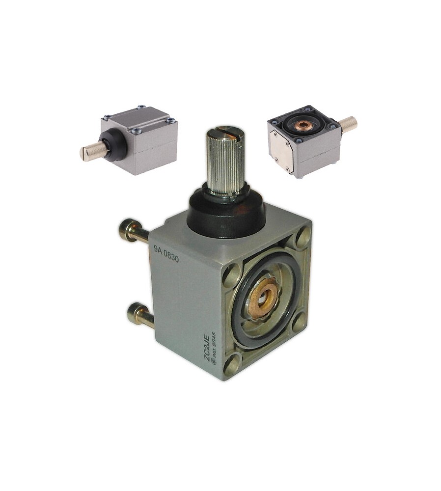 Głowica obrotowa z samoczynnym powrotem, bez dźwigni roboczej, metalowa, do XC2J