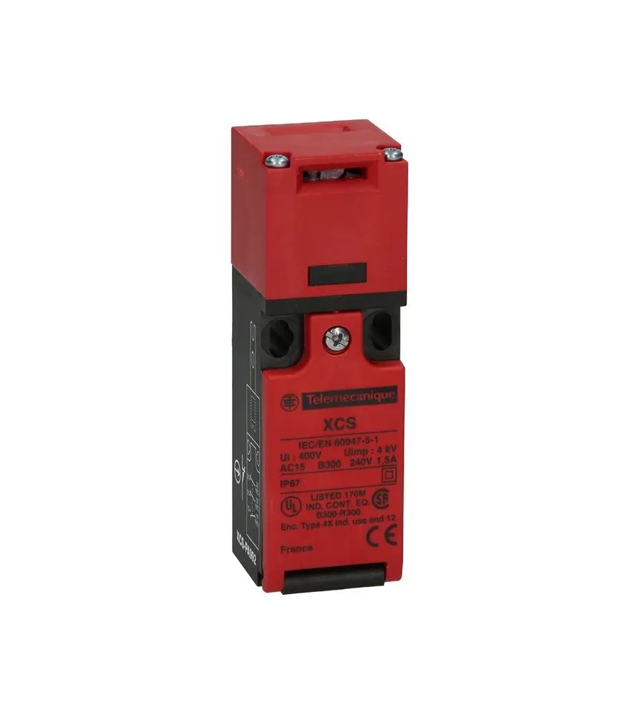 Łącznik krańcowy bezpieczeństwa, do klucza ryglującego, 2NC, slow action, Pg11, IP67