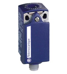 Korpus z tworzywa, 2NC, snap action, złącze M12 męskie 4-pins