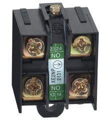 Blok styków, slow action, 2NO, kompatybilny z korpusami XCKD, XCKJ, XCKL, XCKM, XCKP, XCKS