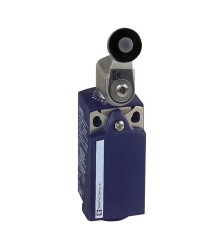 Łącznik krańcowy, dźwignia stalowa, rolka z tworzywa, snap action, 1NO+1NC, Pg11, IP66, IK04