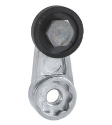 Dźwignia metalowa z rolką z tworzywa, -40..+70°C, do XCKJ