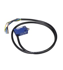 Łącznik krańcowy miniaturowy, trzpień metalowy, slow action, 1NO+1NC, z przewodem 1m, IP66, IK06