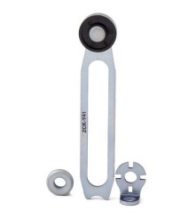 Dźwignia stalowa o regulowanej długości, rolka z tworzywa, -40..+70°C , do XCKJ, XCKL, XCKM, XCKS