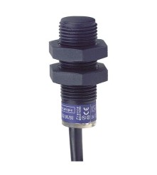 Czujnik indukcyjny cylindryczny M12, dł. 35 mm, tworzywo, Sn 4mm (2,5..4mm), 12..24V DC, 1NO PNP, 3-wires, przewód 2m, IP68