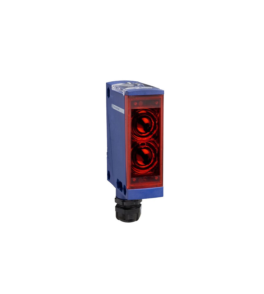 Czujniki fotoelektryczne refleksyjny, Sn 14 m, 24..240V AC/DC, 1CO, 5-wires, M16, IP67