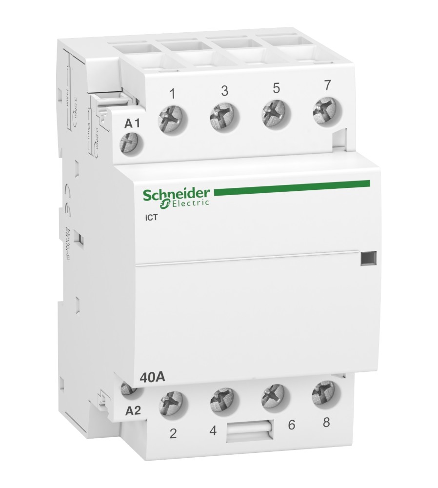 Stycznik modułowy Acti9 iCT50-40-40-230 40A 4NO 50Hz 220/240 VAC