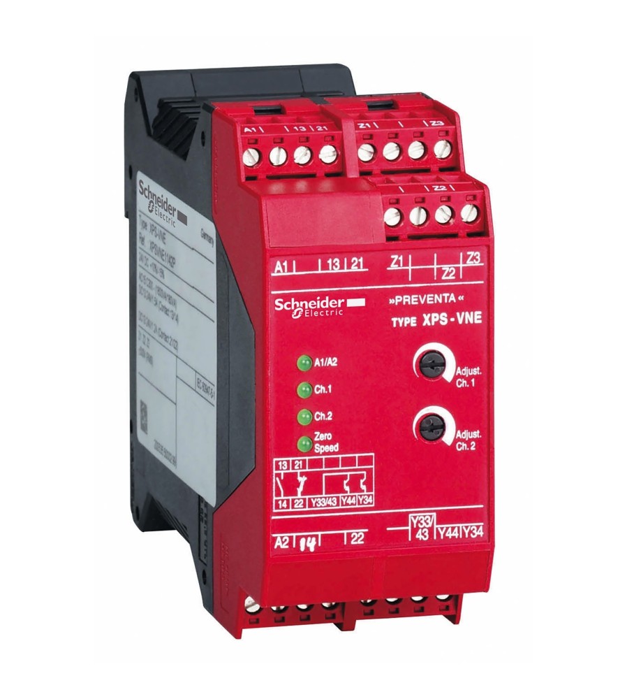 MODUŁ XPS-VN przekaźnik bezpieczeństwa PREVENTA DO CZUJNIK BRAKU OBROT.230VAC