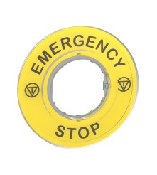 Harmony XB4 Etykieta do ESTOP EMERGENCY STOP