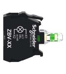 Harmony XB4 Zestaw świetlny Ø22 biały LED 24V