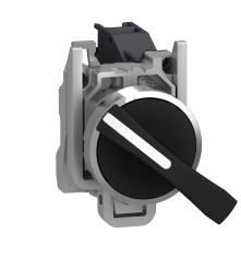 Harmony XB4 Przełącznik 2 pozycyjny, czarny, metalowy