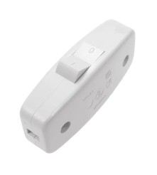 Łącznik 1-bieg kołysk 2,5A zac śr biały