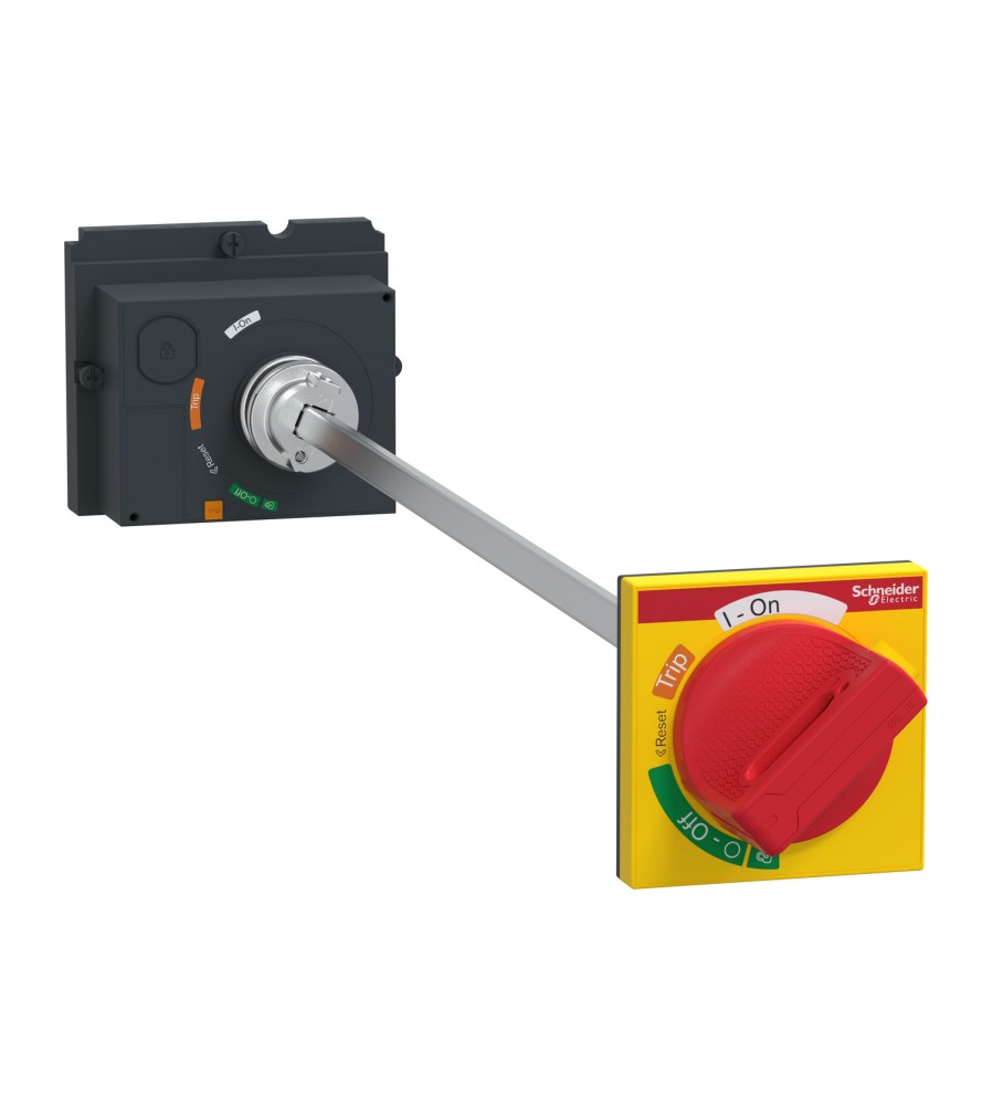 Napęd obrotowy przedłużony, ComPacT NSX, NSX100/250, żółtoczerwony