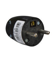 Wtyczka z/u, proste wyprow przewodu cz