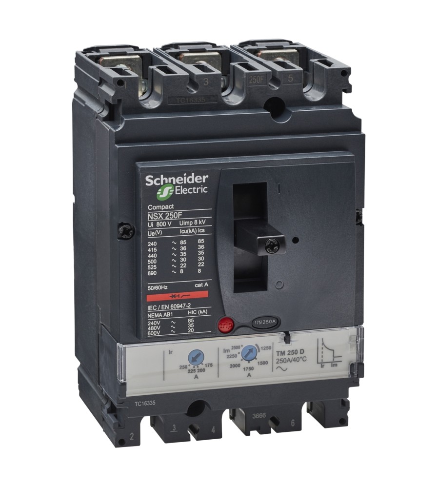 Wyprzedaż 3P3D TM250D NSX250F Compact wyłącznik
