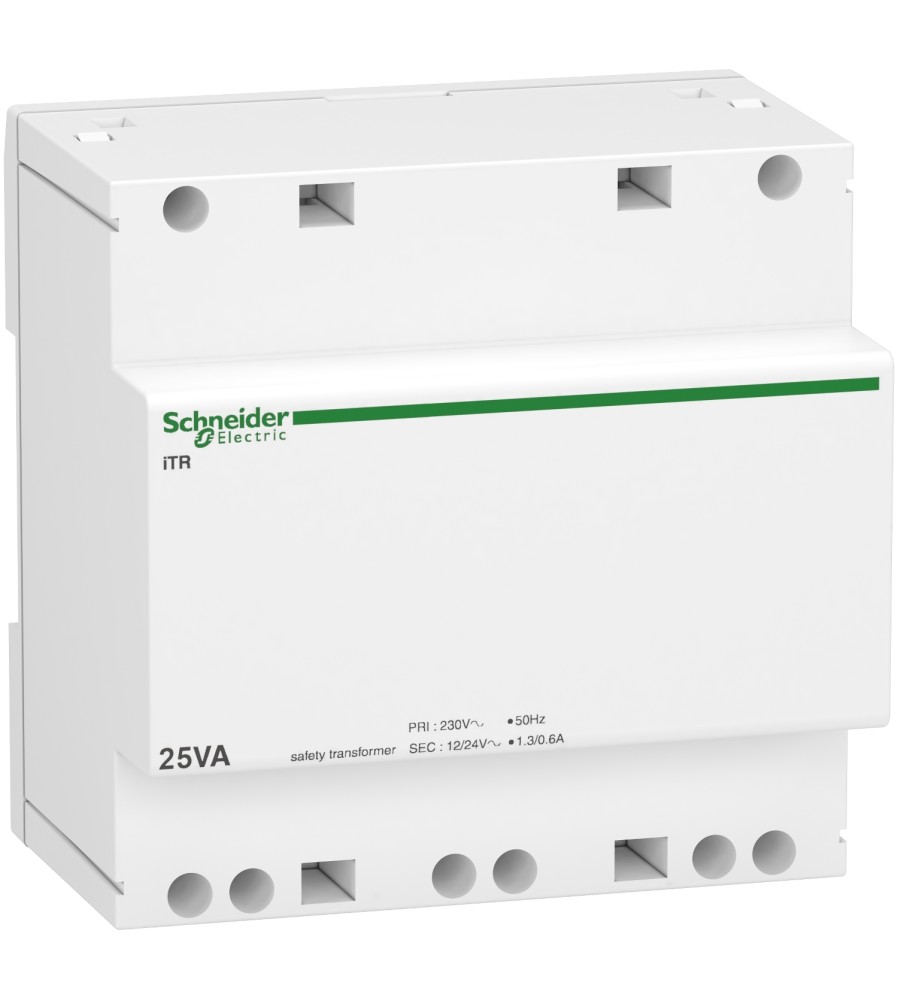 Transformator bezpieczeństwa Acti9 iTR-S-25/12-24 25 VA 12-24 VAC