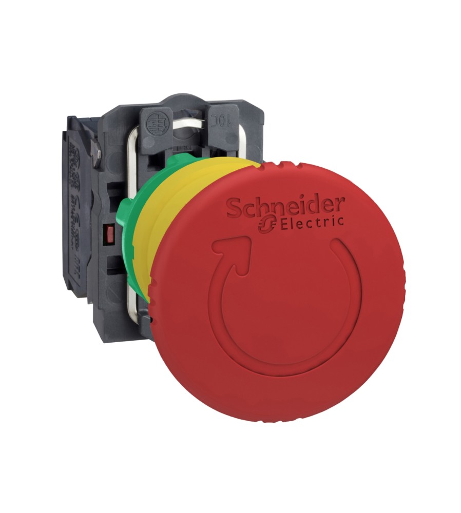 Harmony XB5 Przycisk stop awaryjny Ø40 czerwony plastikowy