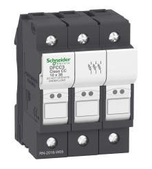 Podstawa bezpiecznikowa wielkość CC 30A 3P