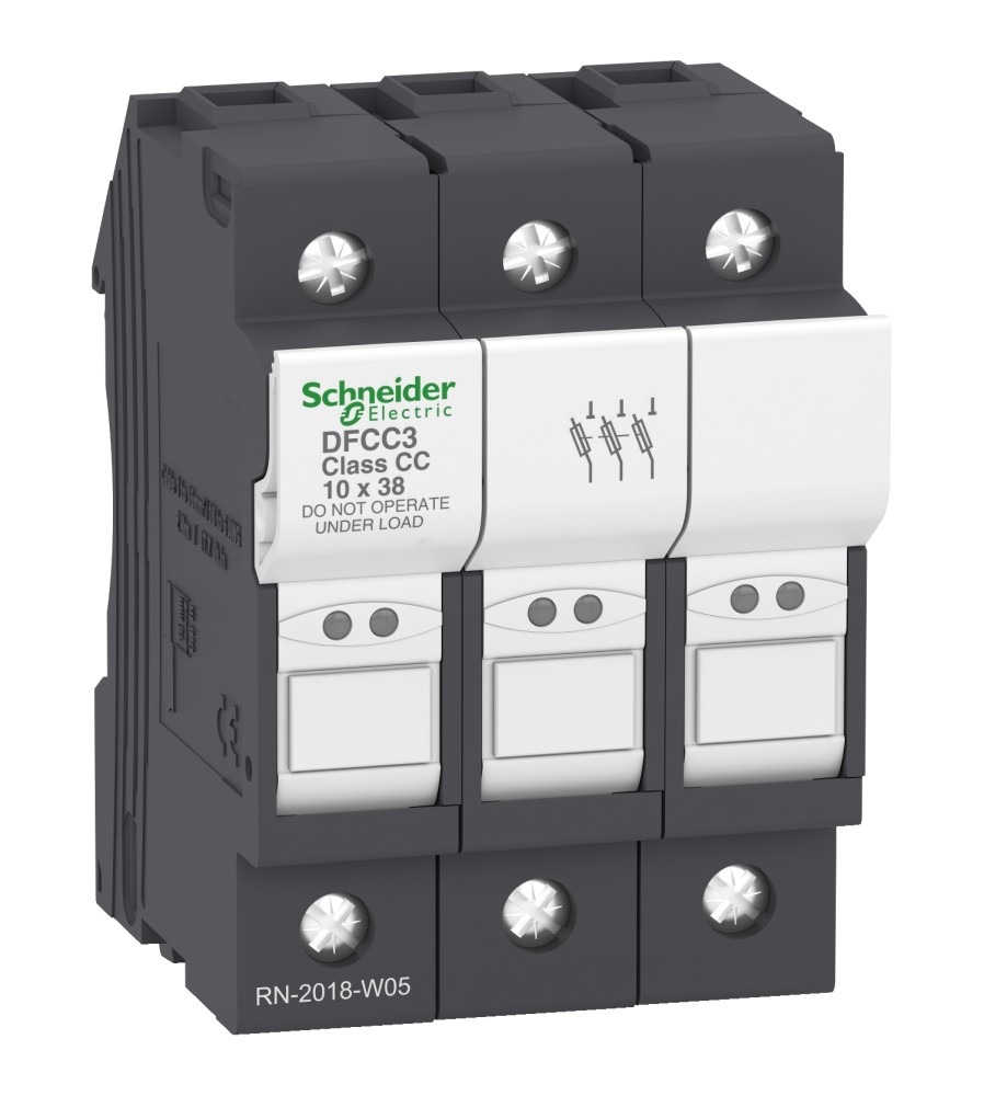 Podstawa bezpiecznikowa wielkość CC 30A 3P