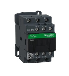 Schneider Stycznik 3P AC3-18A,NC+NO,24V 50/60HZ LC1D18B7