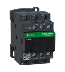 Schneider Stycznik 3P AC3-9A,NZ+NO,24V 50/60HZ LC1D09B7