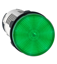 WSKAŹNIK ŚWIETLNY LED 24V AC/DC ZIELONY IP54