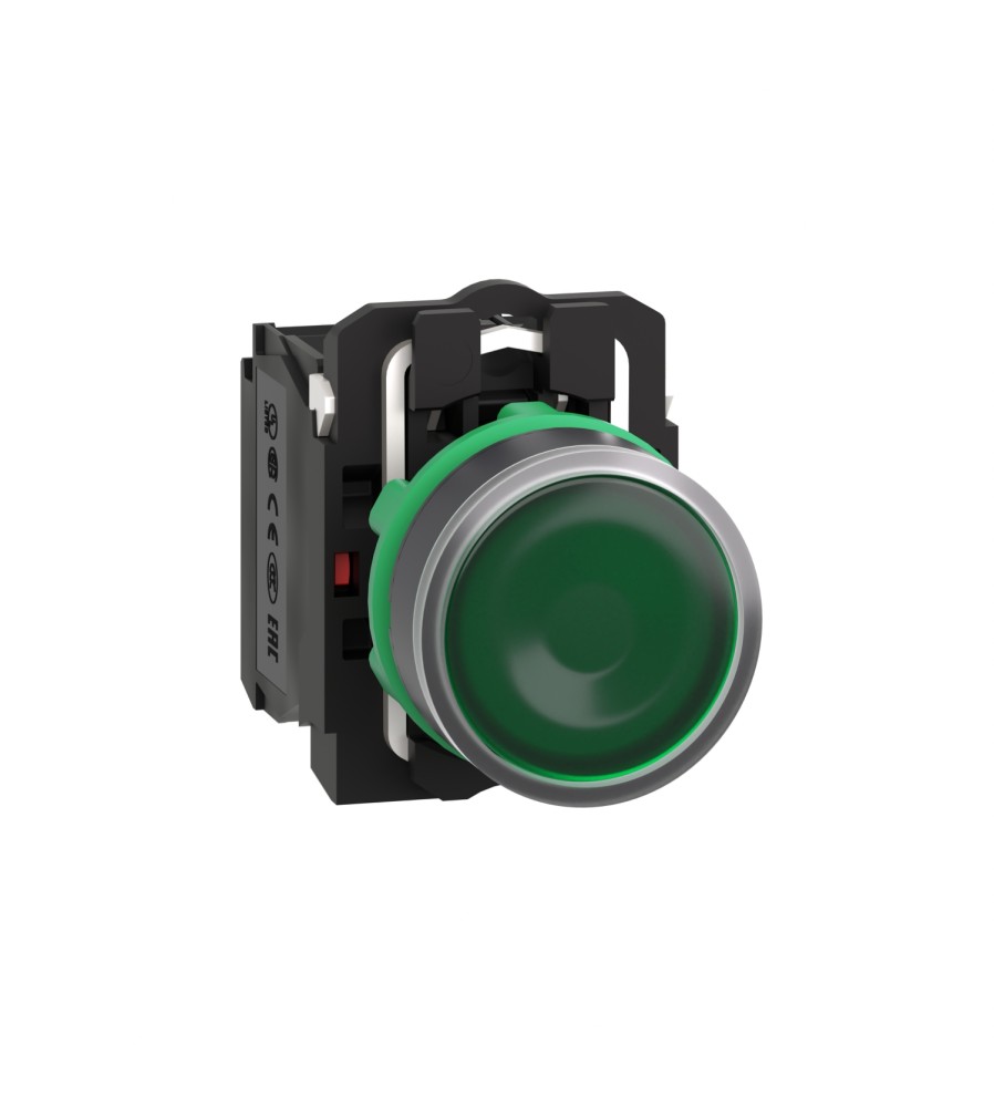 PODŚ.PRZYC.KR.LED NO+NZ 230-240V ZIEL.