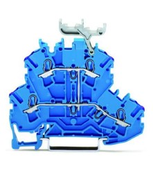 TOPJOBS złączka 2-piętrowa 2,5 mm2 N niebieska