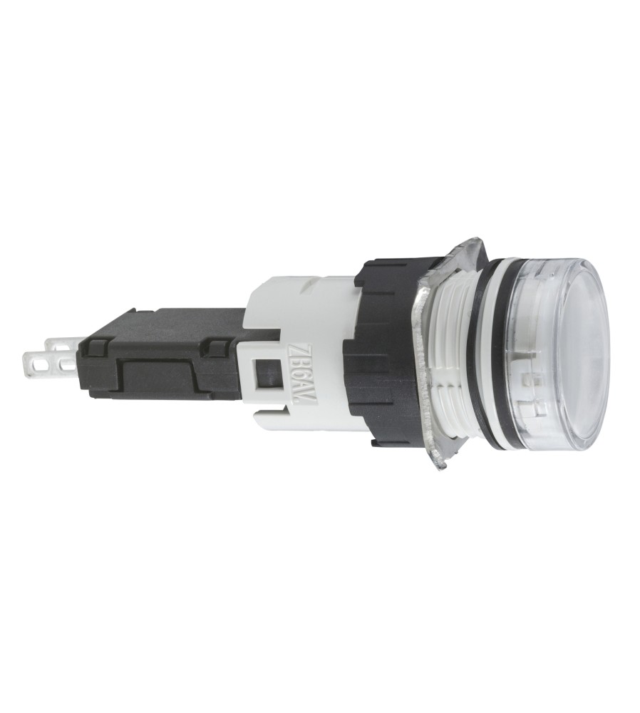 WSKAŹNIK ŚWIETLNY OKRĄGŁY LED BIAŁY