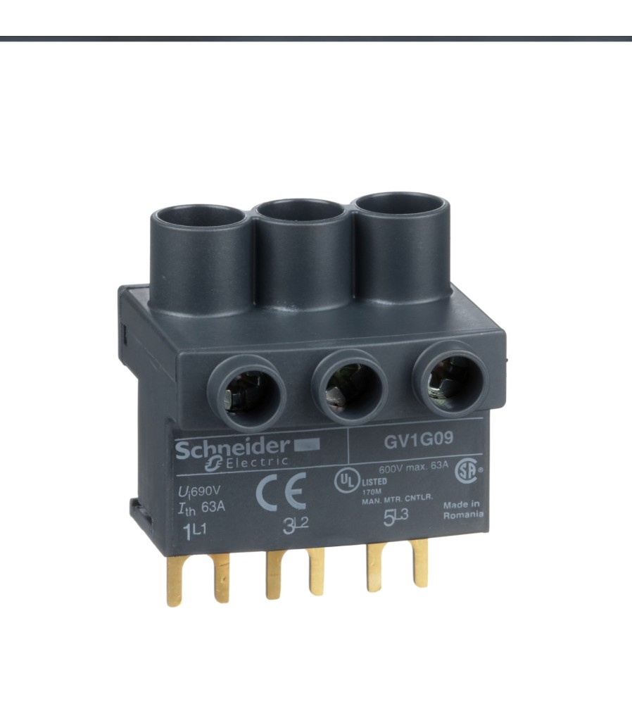 BLOKI ZASILAJĄCE ZESTAW SZYN OD GÓRY