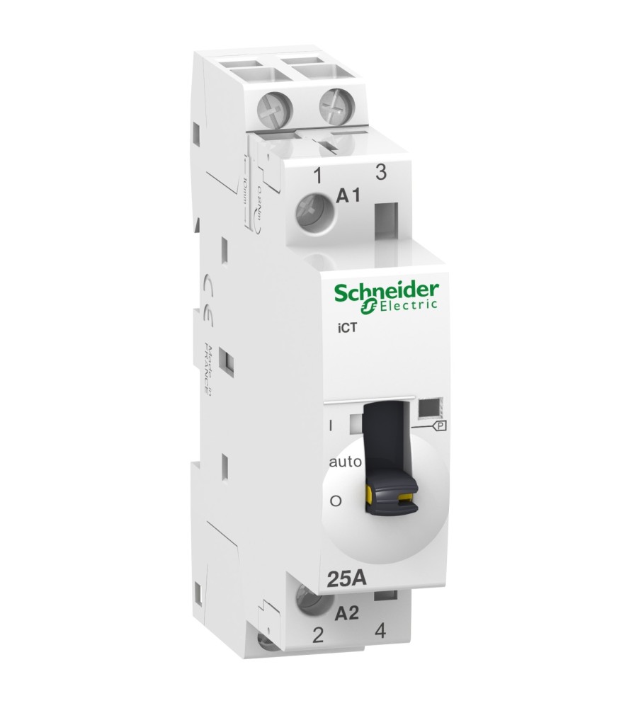 STYCZ. iCT25A 2NO  230/240VAC 50Hz STER.RĘCZ