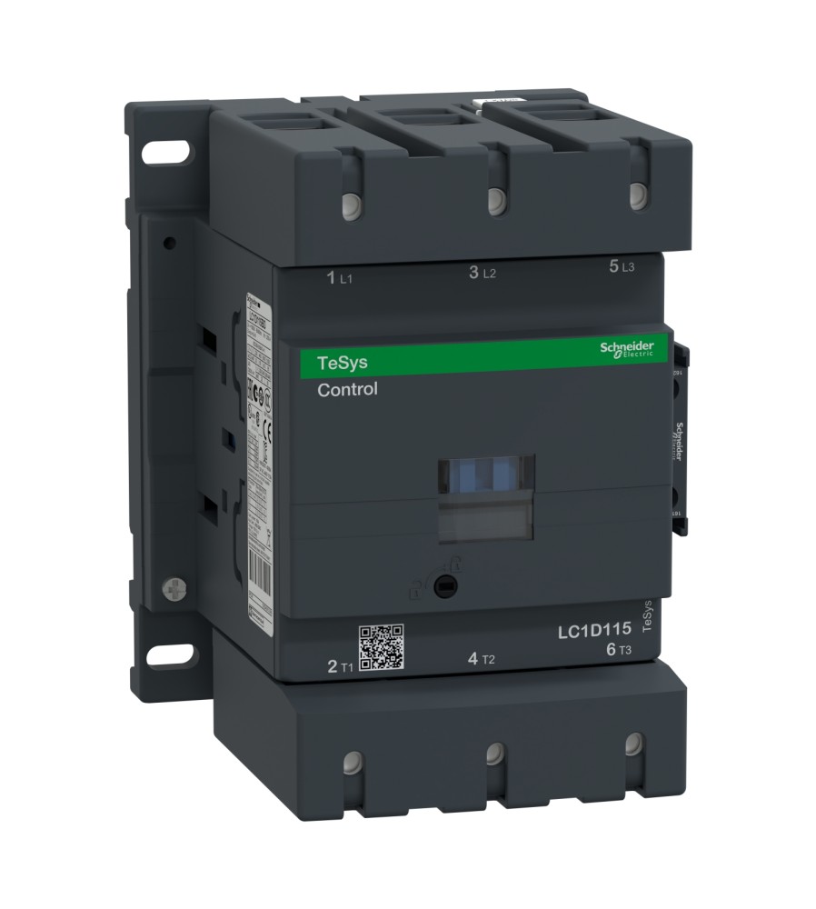 STYCZNIK LC1D115BD 3P AC3-115A,NZ+NO,24V DC Schneider LC1D115BD