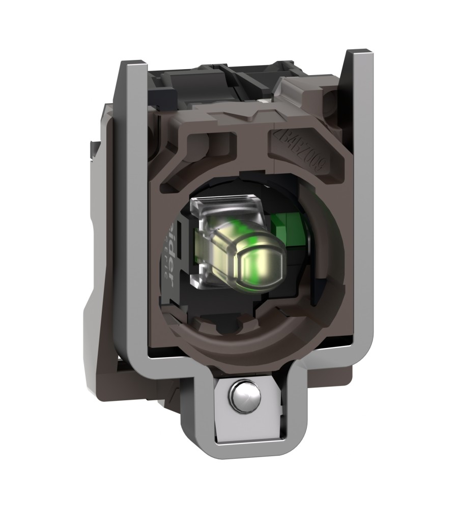 KORPUS LED 24V NO BIAŁY ZAC.MOCOWANY ŚR.