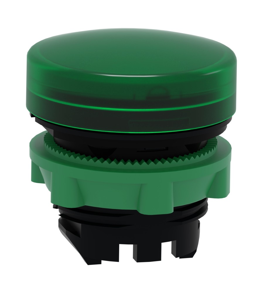 GŁÓWKA DLA LED ZIELONY