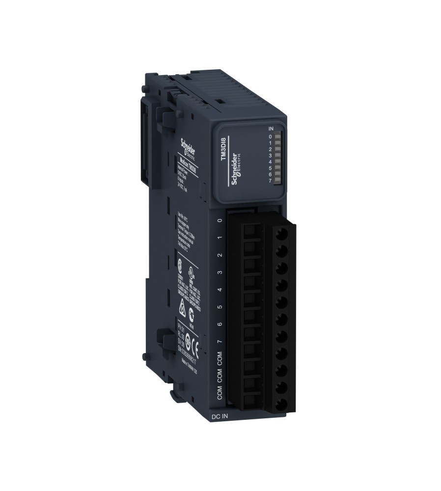 Moduł Modicon TM3-8 wejść