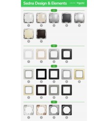 Sedna Design Łącznik świecznikowy podwójny biały