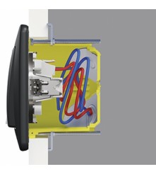 Sedna Design Łącznik świecznikowy podwójny biały