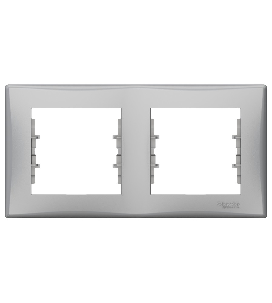 Sedna, ramka 2-krotna pozioma, aluminium