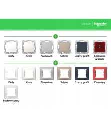 Schneider łącznik pojedynczy aluminium SDN01001260