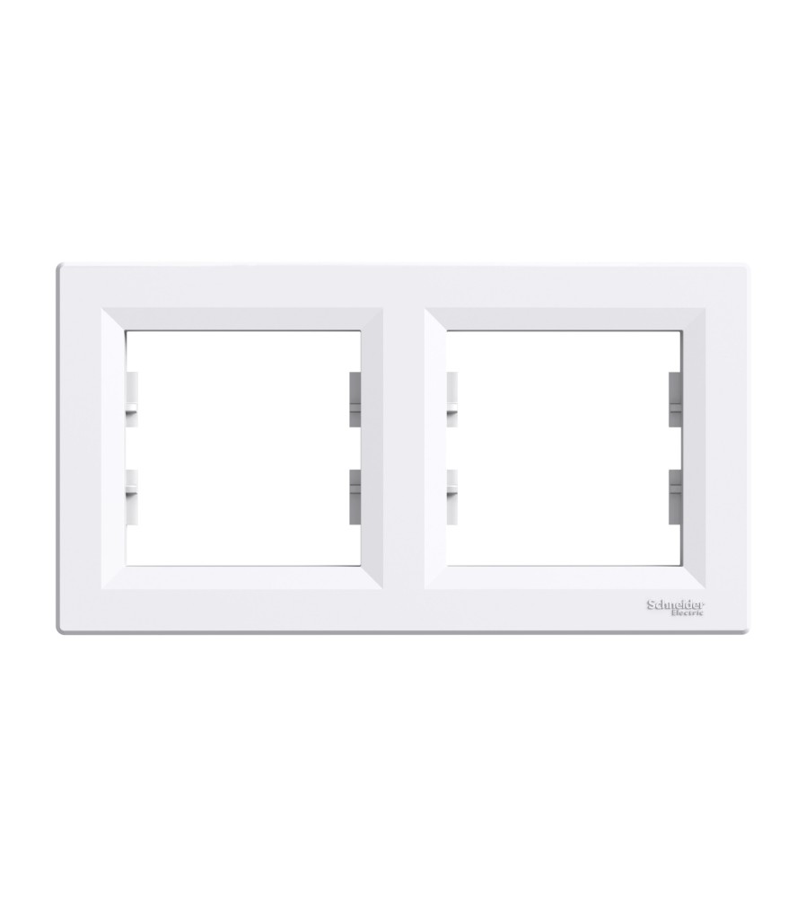 Ramka 2-krotna pozioma, biała