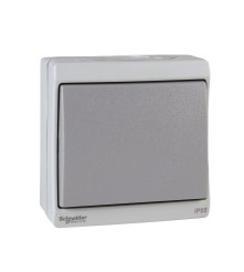 Łącznik schodowy szary 10A 250V IP55 Mureva 96103.07